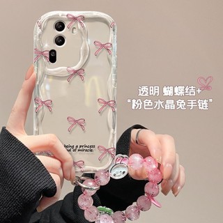 Ốp Điện Thoại Chống Rơi Thích Hợp Cho IPhone 7Plus 8Plus 11 IPhone X XR XS Max IPhone 11 12 ProMax IPhone 1314 ProMax Vỏ Điện Thoại Sáng Tạo IPhone 15 ProMax Full Màn Hình Nơ Màu Hồng 12