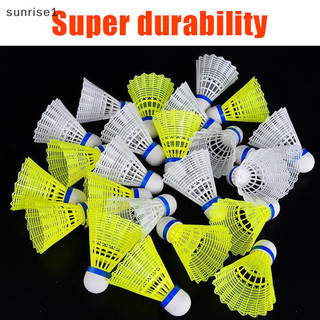 Sunrise1 1 Bóng Cầu Lông Nhựa Bóng Cầu Lông Bền Vàng Trắng Sinh Viên Nylon Cầu Lông Bền Đẹp Boutique