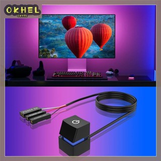 Công tắc máy tính để bàn LED 2m PC Bo mạch chủ Nút bật / tắt nguồn bên ngoài