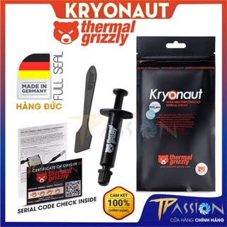  Keo tản nhiệt Thermal Grizzly Kryonaut 1 gram  1g  5.5 grams  5.5g  | 2g Extreme - Hàng Đức chính hãng kem gấu CPU VGA 