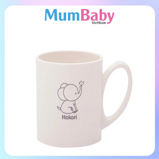 Ly Uống Nước Hokori Việt Nhật hình con hươu dễ thương chịu nhiệt tốt màu sắc xinh xắn có quai cầm Mumbaby