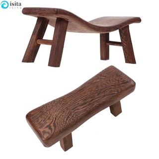 Gối ngủ bằng gỗ isita, gối cổ hình vòng cung hỗ trợ cánh gà gỗ gối cổ tử cung, đệm cổ trị liệu chỉnh hình cong massage gối spa