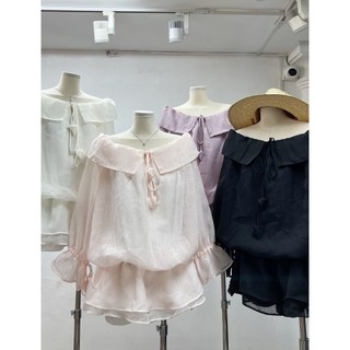 Set Trễ Vai Chất Tơ Mùa Hè Sang Chảnh Mát Mịn Mụp Store