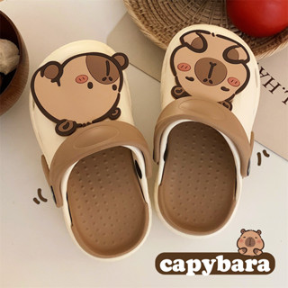 Xixitiao Dép Dép Dễ Thương Capybara Capybara Hoạt Hình Mới Mặc Bên Ngoài Đế Mềm