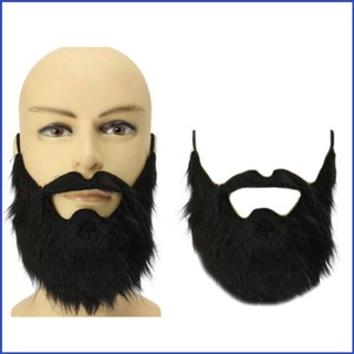 Topsky Halloween Giả Râu Ngộ nghĩnh Giả ria mép Mặt Tóc Ngụy Trang Phụ Kiện Đen ria mép Trang Phục Đảng Cosplay Su