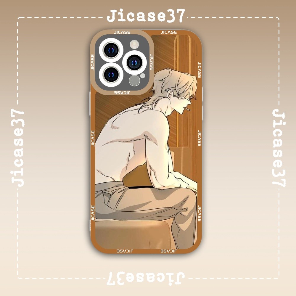 Ốp lưng iPhone Cạnh Vuông Samsung Xiaomi Oppo Manhwa boylove Low tide Đêm bên bờ biển nhân vật Tae J
