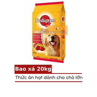 [BAO XÁ 20KG] Hạt Pedigree Cho Chó Trưởng Thành Vị Bò