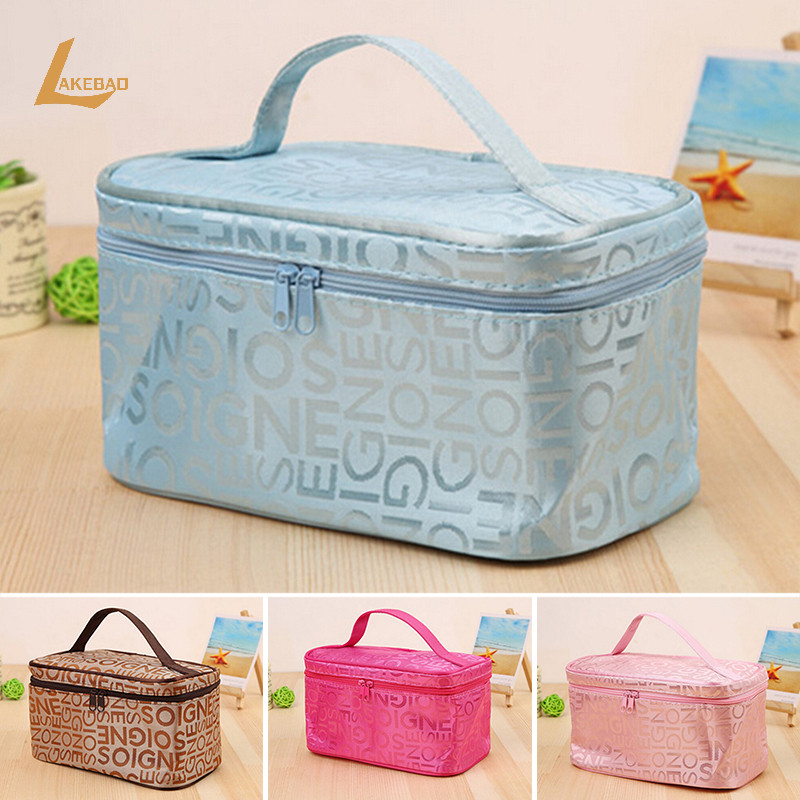 [Lakebao] hộp đựng mỹ phẩm túi trang điểm du lịch gấp túi du lịch túi sơn móng tay [MỚI]