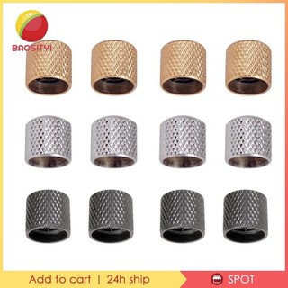 Gói 4 đàn guitar điện sắt núm âm lượng nút phụ kiện nhạc cụ