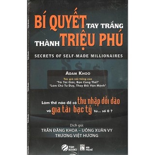 Sách - bí quyết tay trắng thành triệu phú