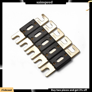 Sainspeed 5 chiếc 300 amp cầu chì anl tiêu chuẩn kích thước lớn âm thanh ô tô cầu chì anl