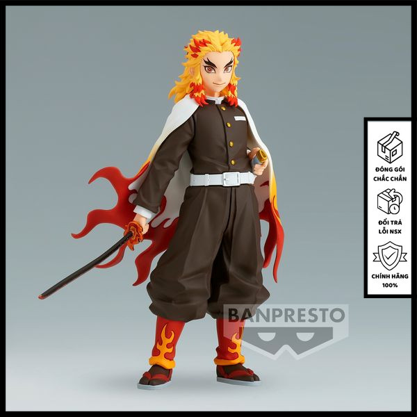 [Chính Hãng] Mô hình Rengoku - Thanh Gươm Diệt Quỷ- Kimetsu no Yaiba FIGURE DXF vol.43(verB: Kyojuro Rengoku) (T12-2023)