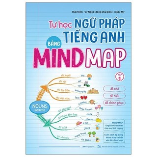 Sách tự học ngữ pháp tiếng anh bằng mindmap - tập 1