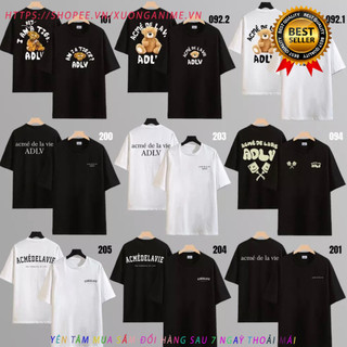 Áo Thun ADLV Siêu Hot Mẫu Best Seller bo cổ siêu đẹp 100% Cotton0