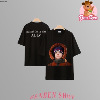Áo thun unisex ADLV tay lỡ cổ tròn nam nữ siêu đẹp siêu hot GENZ