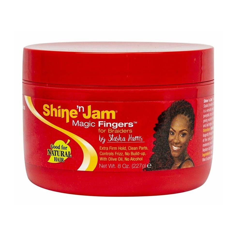 Shine N Jam AMPRO dirty braid gel braided hair wax firmly holds 227 grams