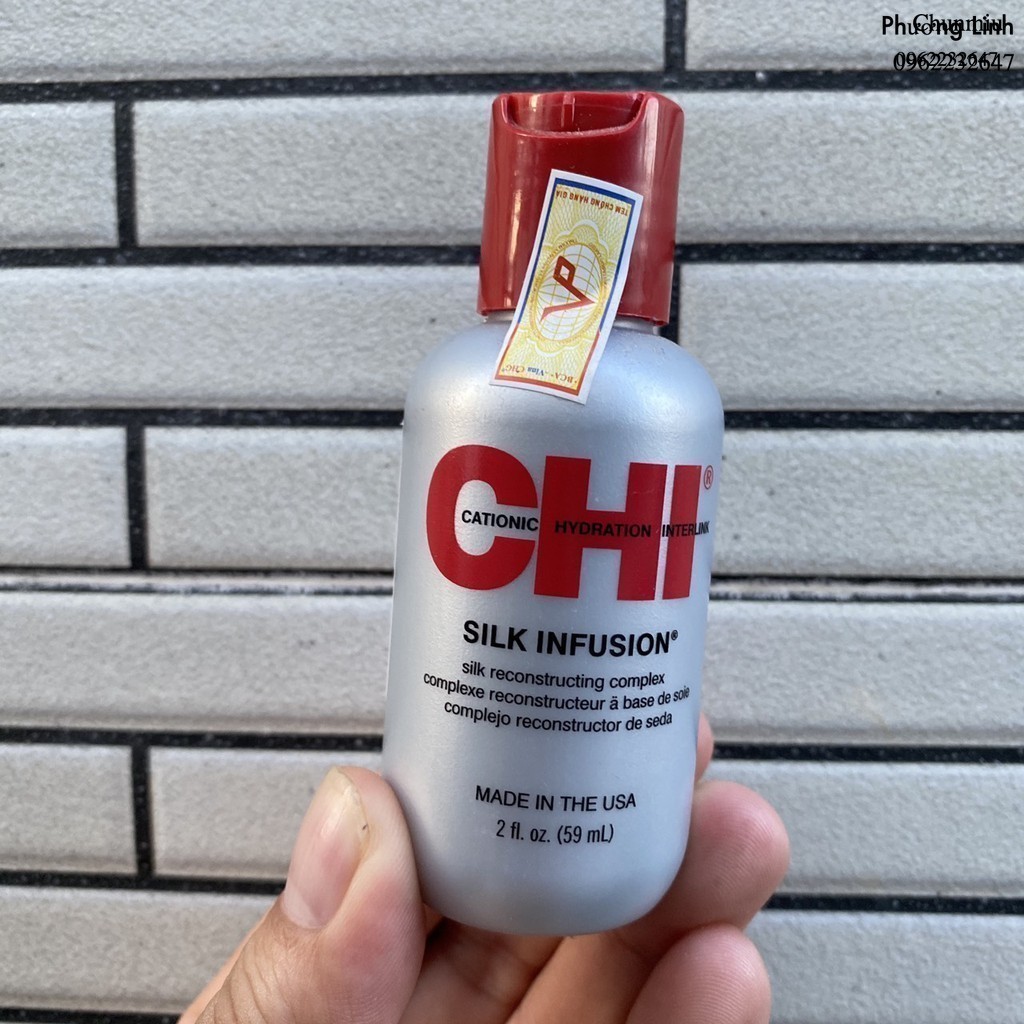 Tinh Dầu Dưỡng Tóc Mềm Mượt CHI Silk Infusion 59ml Phuonglinh