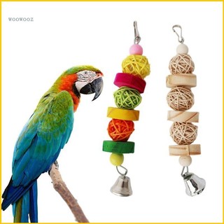 Đồ chơi gặm bằng gỗ cho chim / vẹt