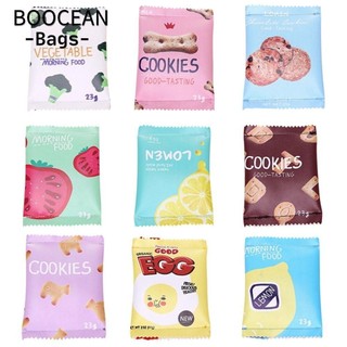 BOOCEAN Ví đựng tiền xu Phim hoạt hình Mini Ví nhỏ Đồ ăn nhẹ In thẻ chìa khóa