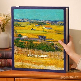 20cm 1.000 Tờ Album Ảnh Họ Dung Tích Lớn Tranh Sơn Dầu Series kẽ Bé Tăng Trưởng Kỷ Niệm Album Nhựa
