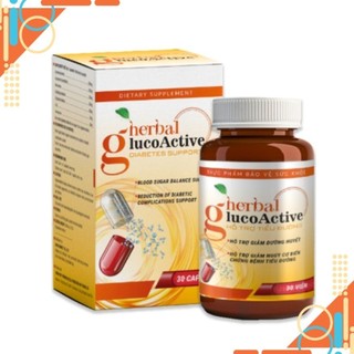 Viên uống Herbal Gluco Active , Herbal GlucoActive - hộp 30 viên - HTshop