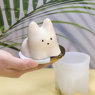 Guouqna Pudding Mèo Khuôn Silicon DIY Trừu Tượng Để Làm Thơm Đậu Nành Sáp Handmade Xà Phòng Đất Sét Thạch Cao Nhựa Epoxy Lễ Hội Quà Tặng GUOUqna