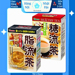 Trà giảm hấp thụ đường và chất béo yamakan heal thy tea nhãn đỏ nhật bản