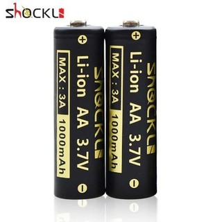 Pin sạc 14500 shockli 1000mah 3.7v dòng xả mạnh, dung lượng cao extra