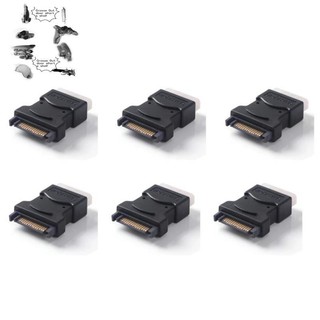 4 pin molex pc ide nữ sang 15 pin sata nam bộ chuyển đổi nguồn bộ chuyển đổi cáp kết nối