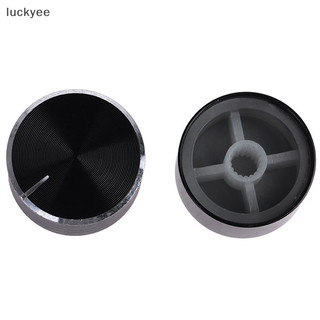 Luckyea 26x14mm 6mm trục lỗ hợp kim nhôm chiết áp núm điều khiển âm lượng núm tq