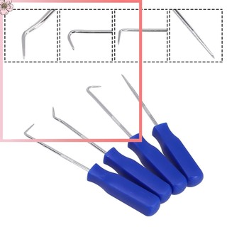 Oto 4 xe pick & hook set o ring oil seal gasket puller remover craft hand tools