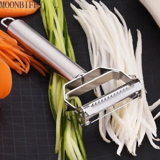 Dao bào sợi, bào lát, bào vỏ rau củ quả, dao bào 2 lưỡi đa năng bằng inox - vegetable peeler
