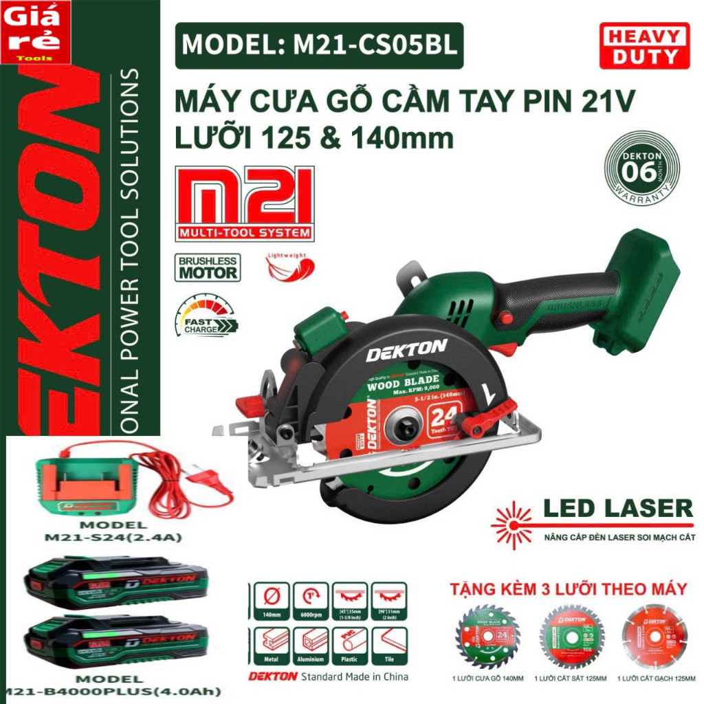 máy cắt sắt, gỗ, gạch đa năng DEKTON M21-CS05BL CHÂN Pi.m PHỔ THÔNG TOOLS GIÁ RẺ