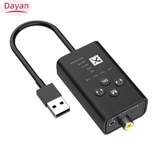 Giảm giá thanh lý!! Bộ phát âm thanh 5.2 tương thích Bluetooth có độ trễ thấp Hỗ trợ âm thanh Aux 2 trong 1 Aptx