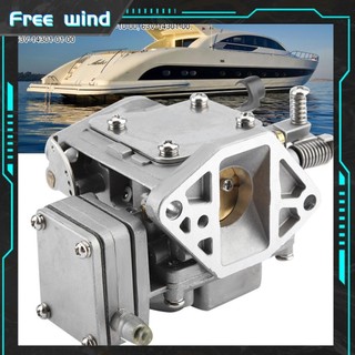 FreeWind Bộ chế hòa khí 63V-14301-00 Carb dành cho động cơ phía ngoài Yamaha Marine 2 thì 9 9hp 15hp