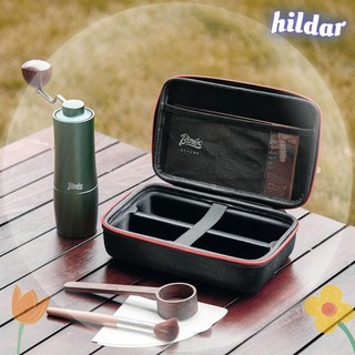 Túi đựng máy xay cầm tay HILDAR, Máy xay cà phê cầm tay Vỏ bảo vệ máy xay cà phê Túi ngoài, Túi đựng cà phê bằng Nylon màu đen ngoài trời Túi đựng cà phê Máy xay cà phê