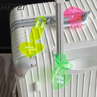Thẻ vali máy bay PVC mềm, chống mất, hình tình yêu, phụ kiện du lịch, nhiều màu, nam/nữ