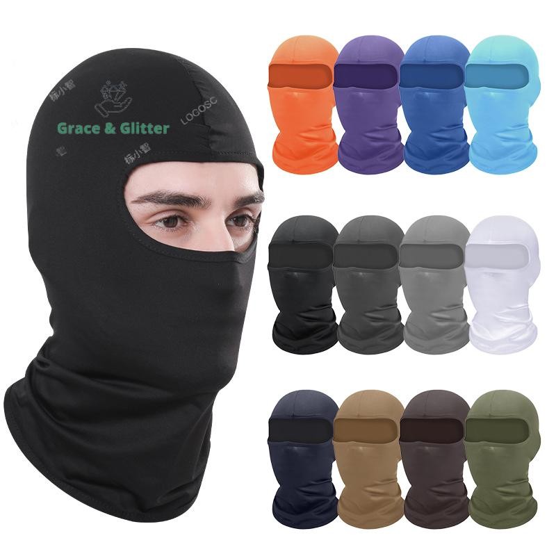 [Grace & Glitter] Mùa hè Thoáng Khí Đi Xe Đạp Chống Tia UV Balaclava Nam Full Face Mask Xe Máy Chạy 