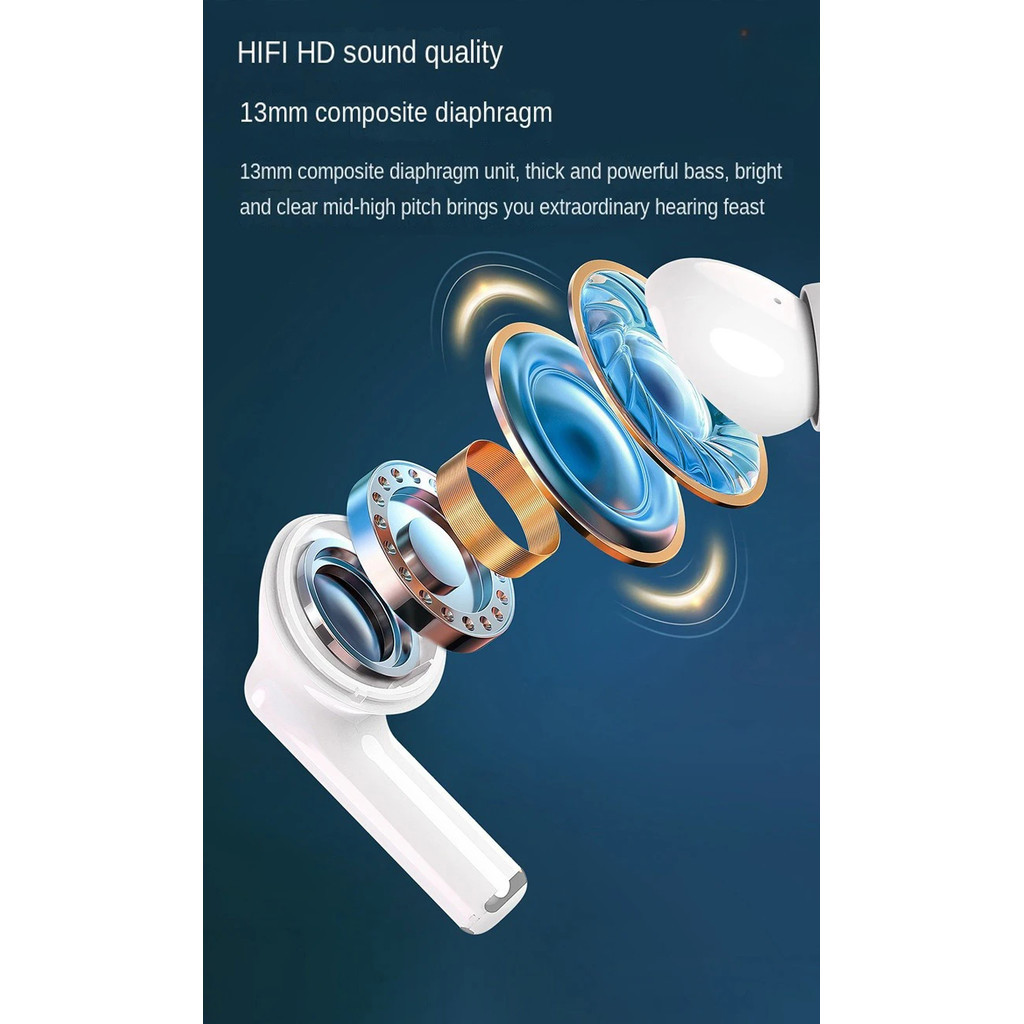 Tai nghe Bluetooth Tai nghe không dây Tai nghe nhét tai Bluetooth Tai nghe nhét tai không dây Tai nghe không dây Mic tích hợp | BigBuy360 - bigbuy360.vn
