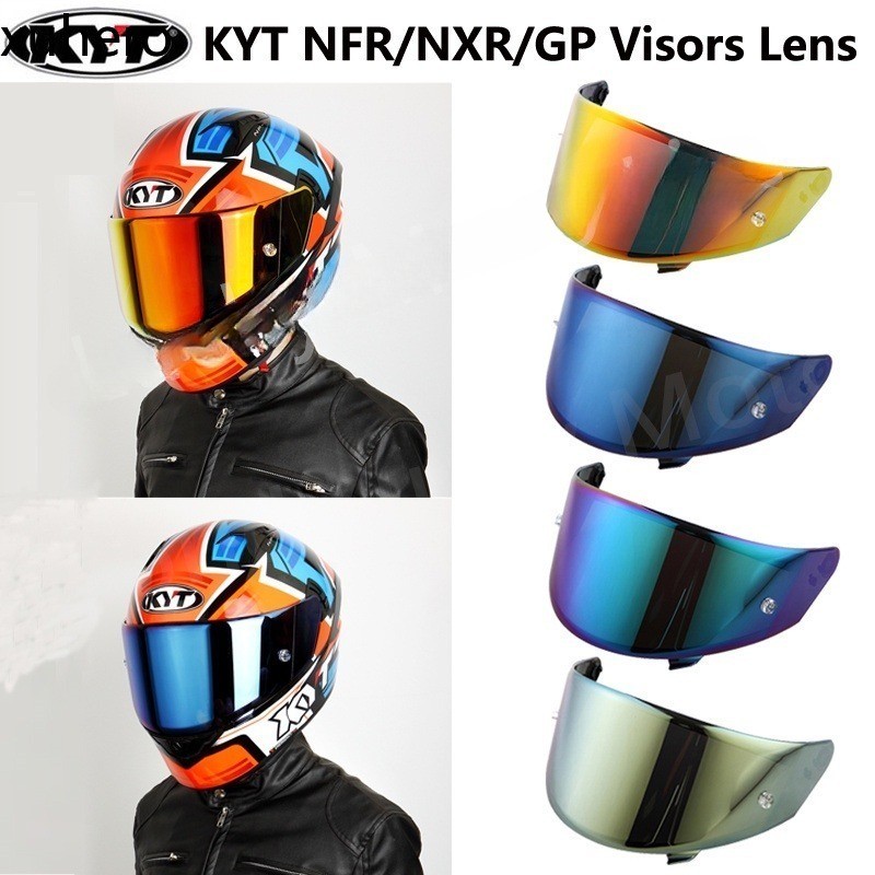 Ống kính tấm che KYT NFR / NXR / GP Iridium Revo Lens FIt cho mũ bảo hiểm KYT NFR / NXR / GP KYT