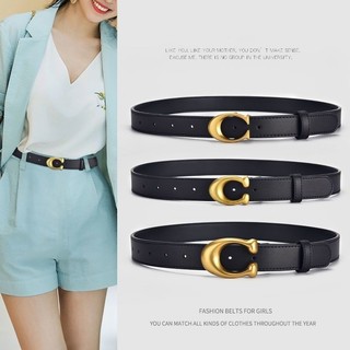 Thắt lưng da pu thiết kế đơn giản dễ phối đồ thời trang phong cách hàn quốc cho nữ
