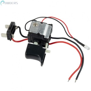 ⭐ READY STOCK ⭐-NEW-Brand New Trigger Switch With Small Light Workshop Equipment 7.2 V - 24 V【POWDERS-VN】