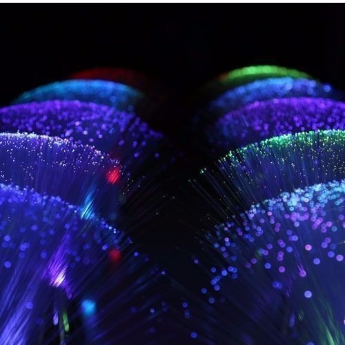 Đèn lồng lễ hội sợi quang LED Đèn sợi quang thay đổi màu sắc đèn bầu trời đầy sao ngày lễ Đèn trang 