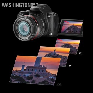 Có thể bán buôn máy ảnh kỹ thuật số 4k 64mp 3in màn hình lật 180 độ 12x zoom chống rung wifi vlogging camera dành cho đi bộ đường dài cắm trại du lịch washington057 hàng giao ngay