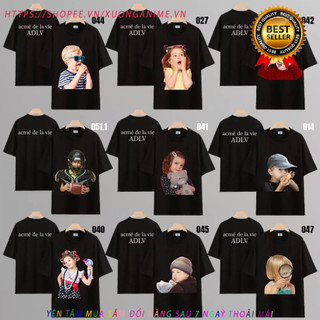 Áo Thun ADLV Siêu Hot Mẫu Best Seller bo cổ siêu đẹp 100% Cotton