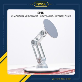 Giá Đỡ Điện Thoại Xoay 360 Độ Boneruy Chất Liệu Nhôm Nguyên Khối Tùy Chỉnh Độ Cao Để Bàn Làm Việc Ô Tô Xe Hơi Njoyshop