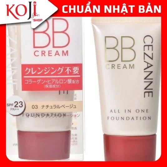 Kem nền Cezanne BB Cream 5 trong 1 tuýp 40g