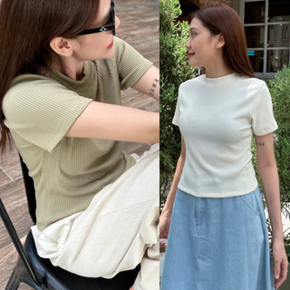 Áo thun baby tee nữ chất len tăm co giãn 4 chiều mùa hè - 𝐁𝐚by 𝐓𝐞𝐞 MA190 Kimee SG