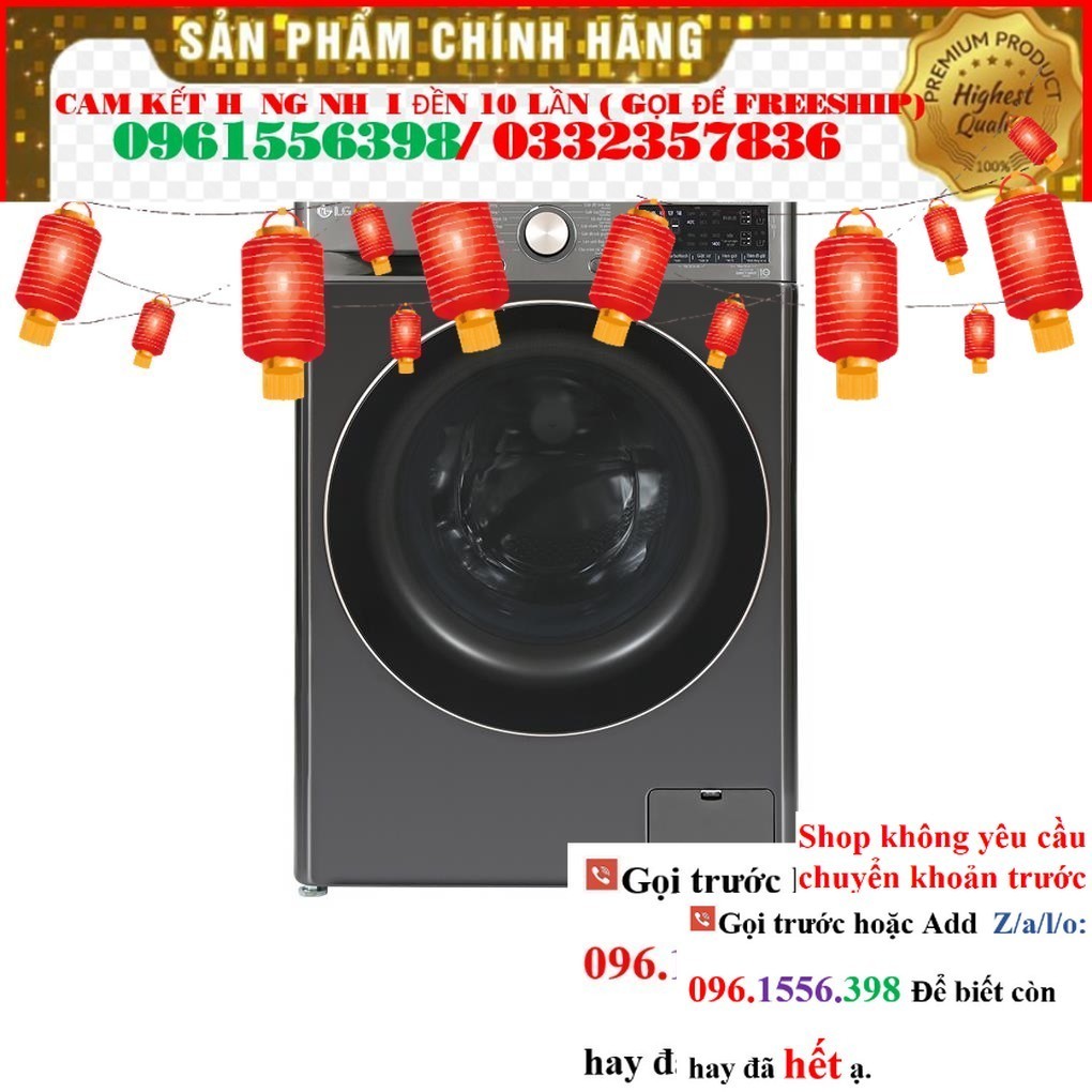 KHO >> CH Máy giặt LG AI DD Inverter 12 kg FV1412S3B