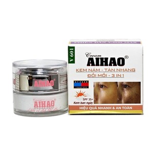AIHAO Nám - Tàn Nhang - Đồi Mồi (3 in 1) Kem ban ngày 36gr
